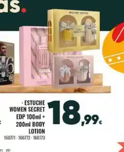 Family Cash Estuche women secret edp + body lotion oferta