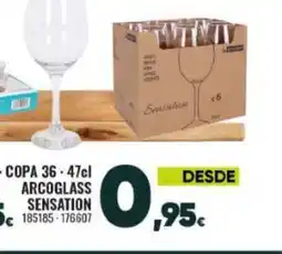 Family Cash Copa arcoglass sensation oferta