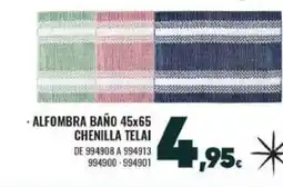 Family Cash Alfombra baño chenilla telai oferta