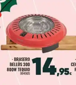 Family Cash Brasero bellús 300 800w tequio oferta