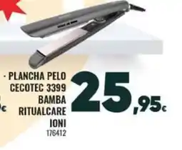 Family Cash Plancha pelo cecotec 3399 bamba ritualcare ioni oferta