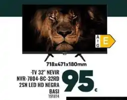 Family Cash Tv 32" nevir nvr-7804-bc-32rd 2sn led hd negra oferta