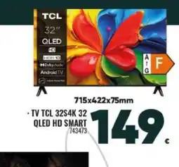 Family Cash TCL Tv 32s4k 32 qled hd smart oferta