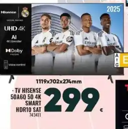 Family Cash HISENSE Tv 50a60 50 4k smart hdr10 sat oferta
