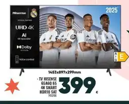 Family Cash HISENSE Tv 65a6q 65 4k smart hdr10 sat oferta
