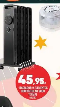 Family Cash Radiador 9 elementos conforthead oferta