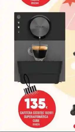 Family Cash Cafetera cecotec 102811 superautomática oferta