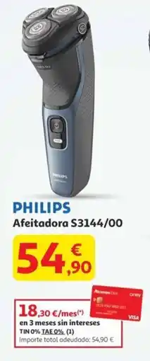 Alcampo PHILIPS Afeitadora S3144/00 oferta