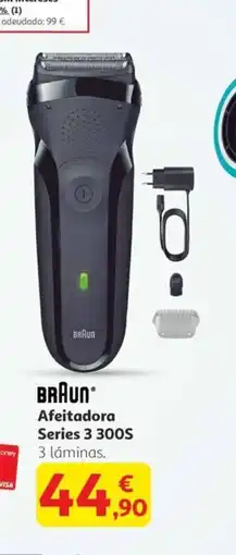Alcampo BRAUN Afeitadora Series 3 300S oferta