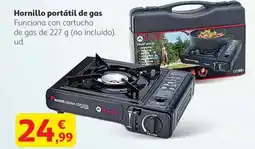 Alcampo Hornillo portátil de gas oferta