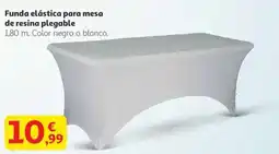 Alcampo Funda elástica para mesa de resina plegable oferta