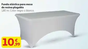 Funda elástica para mesa de resina plegable