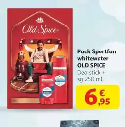 Alcampo OLD SPICE Pack Sportfan whitewater oferta