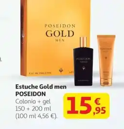 Alcampo POSEIDON Estuche Gold men oferta