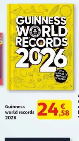 Alcampo GUINNESS world records 2026 oferta