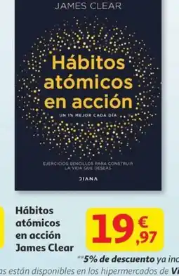 Alcampo Hábitos atómicos en acción James Clear oferta