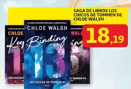 Alcampo Saga de libros los chicos de tommen de chloe walsh oferta