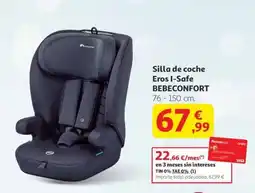 Alcampo BEBECONFORT Silla de coche Eros I-Safe oferta