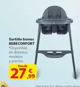 Alcampo BEBECONFORT Surtido tronas oferta