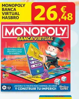 Alcampo MONOPOLY Banca virtual hasbro oferta