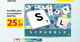 Alcampo SCRABBLE plus en castellano oferta