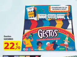 Alcampo GESTOS Hasbro oferta