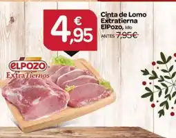 Supermercados El Jamón ELPOZO Cinta de Lomo Extratierna oferta