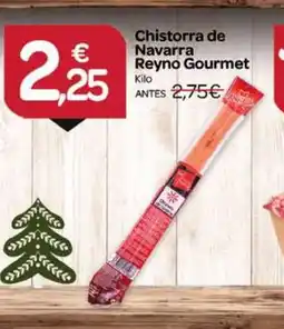 Supermercados El Jamón Chistorra de Navarra Reyno Gourmet oferta