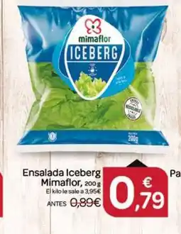 Supermercados El Jamón MIMAFLOR Ensalada Iceberg oferta