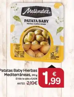 Supermercados El Jamón Patatas Baby Hierbas Mediterráneas oferta