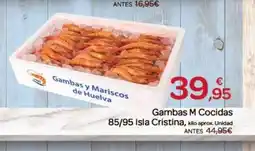 Supermercados El Jamón Gambas M Cocidas 85/95 Isla Cristina oferta
