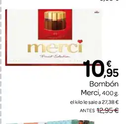 Supermercados El Jamón MERCI Bombón oferta