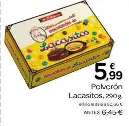 Supermercados El Jamón LACASITOS Polvorón oferta