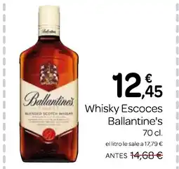 Supermercados El Jamón BALLANTINE'S Whisky Escoces oferta