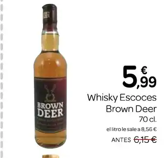 BROWN DEER Whisky Escoces