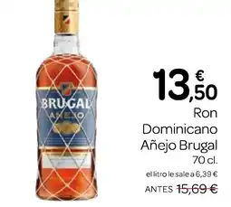 Supermercados El Jamón BRUGAL Ron Dominicano Añejo oferta