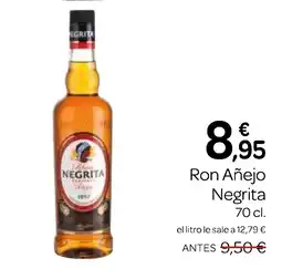 Supermercados El Jamón NEGRITA Ron Añejo oferta