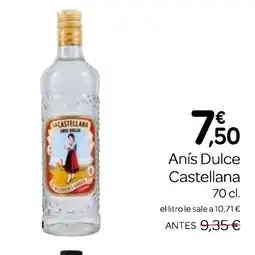Supermercados El Jamón CASTELLANA Anís Dulce oferta