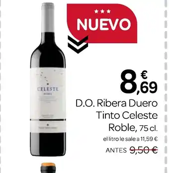 D.O. Ribera Duero Tinto Celeste Roble