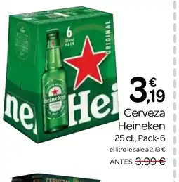 Supermercados El Jamón HEINEKEN Cerveza oferta