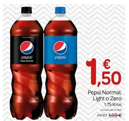 Supermercados El Jamón PEPSI Normal Light o Zero oferta