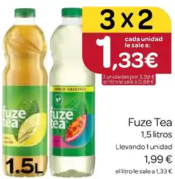 Supermercados El Jamón FUZE TEA oferta