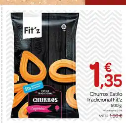 Supermercados El Jamón FIT'Z Churros Estilo Tradicional oferta