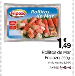 Supermercados El Jamón FRIPOZO Rollitos de Mar oferta