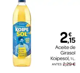 Supermercados El Jamón KOIPESOL Aceite de Girasol oferta