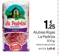 Supermercados El Jamón LA PEDRIZA Alubias Rojas oferta