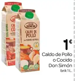 Supermercados El Jamón DON SIMÓN Caldo de Pollo o Cocido oferta