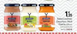 Supermercados El Jamón YBARRA Salsa Cocktail, Gaucha o Alioli oferta