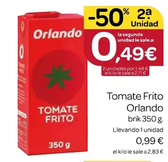 Supermercados El Jamón ORLANDO Tomate Frito oferta