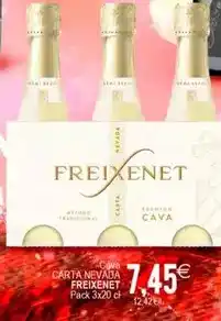 Supermercados Aquí Freixenet - cava carta nevada oferta
